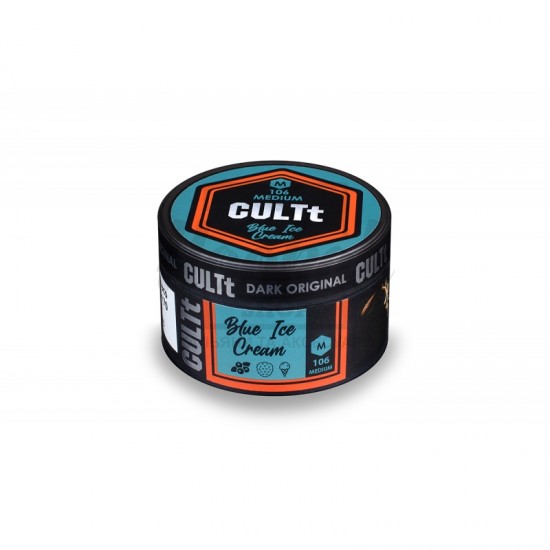 Заправка CULTt Medium #M106 Blue Ice Cream (Чорниця, Лічі, Морозиво) 100 g. 