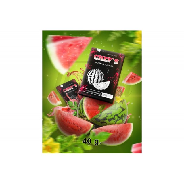 Заправка Chef's Sweet Watermelon (Солодкий Кавун) 40 g. Заправка Chef's Sweet Watermelon (Солодкий Кавун) 40 g.