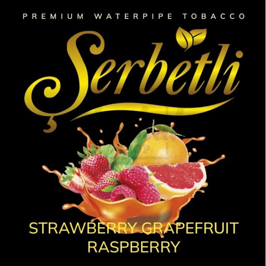 Тютюн Serbetli Strawberry Grapefruit Raspberry (Полуниця Малина Грейпфрут) 100гр Тютюн Serbetli Strawberry Grapefruit Raspberry (Полуниця Малина Грейпфрут) 100гр
