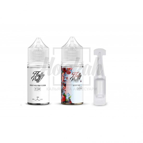  Набор Fluffy Puff Berry Mix Ice (Ягодный Микс Айс) 12ml