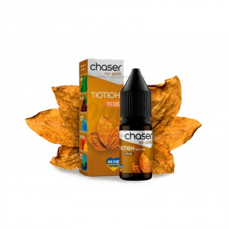 Рідина Chaser For Pods Plus Тютюн (Tobacco) 10ml/50mg Salt Nic