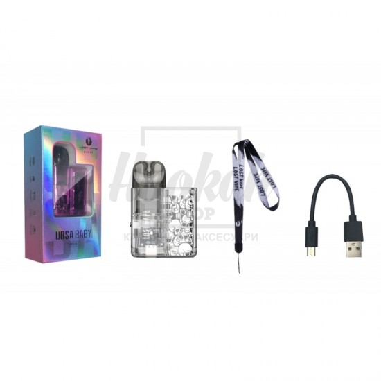 Pod Система Lost Vape Ursa Baby – Black Clear 