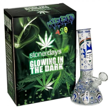 Бонг Glowing In The Dark Sanchez 20 см Бонг Glowing In The Dark Sanchez 20 см