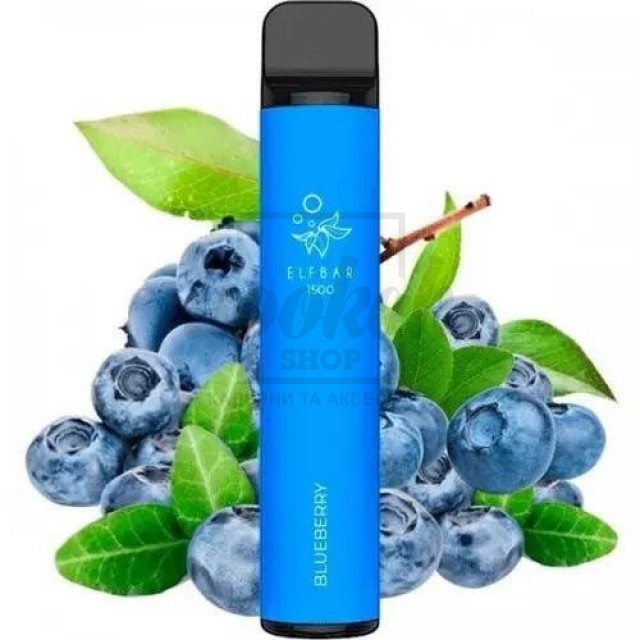 Електронна сигарета Elf Bar 1500 Ultra Blueberry (Чорниця)