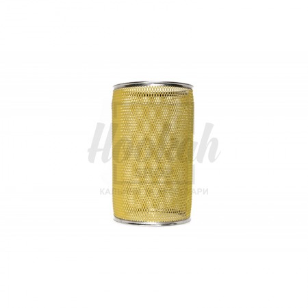 Ковпак- Сітка для Кальяну 120 мм з Кільцем Жовта
