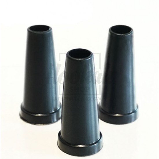 Одноразовые мундштуки Конус черные 100 штук