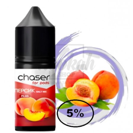 Жидкость Chaser Персик 30мл 5% Жидкость Chaser Персик 30мл 5%
