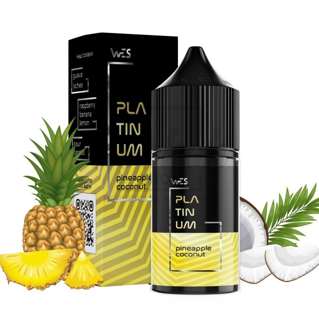Рідина Набір WES Platinum Pineapple Coconut (Ананас Кокос) 30мл 5%