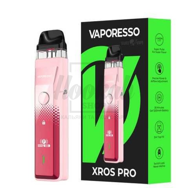 Багаторазова Pod-система Vaporesso XROS PRO Pink Багаторазова Pod-система Vaporesso XROS PRO Pink