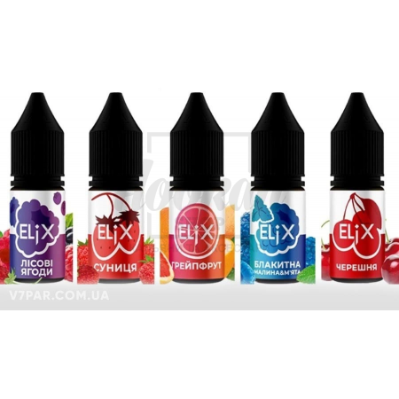 Рідина Elix Блакитна Малина 10мл 5% Рідина Elix Блакитна Малина 10мл 5%