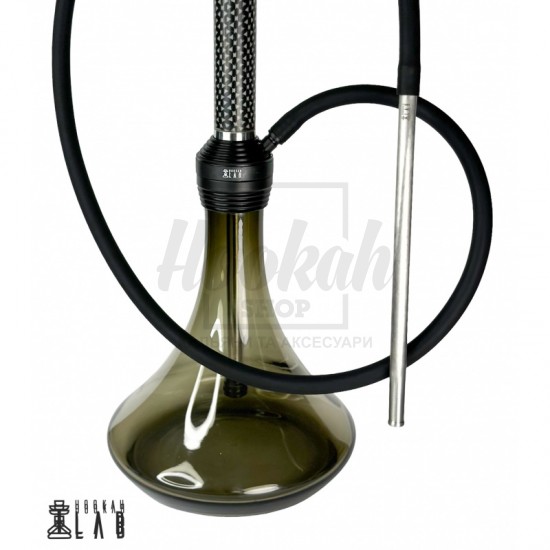 Кальян Hookah Lab Epoxide Black (Сіра Колба) 