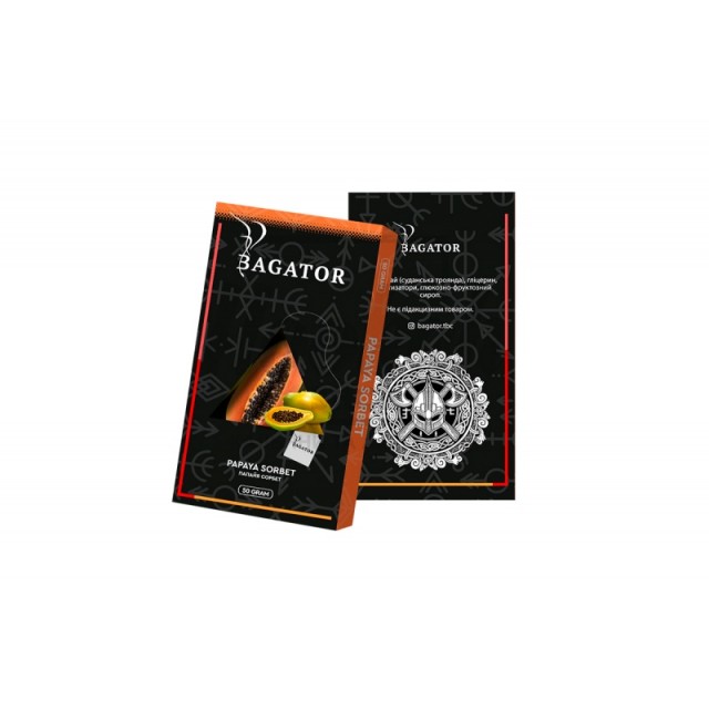 Заправка Bagator Papaya (Папайя) 50 g. Заправка Bagator Papaya (Папайя) 50 g.