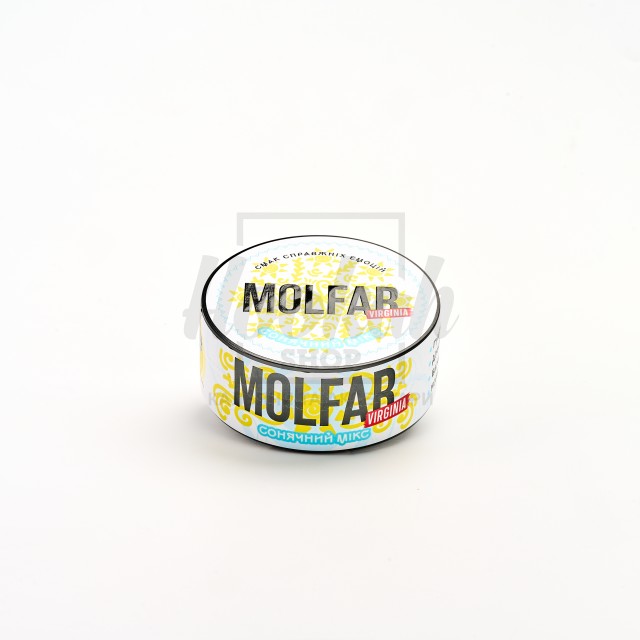 Тютюн Molfar Virginia Line Соняшний Мікс (Банан Гуава Диня Кокос) 100 гр Тютюн Molfar Virginia Line Соняшний Мікс (Банан Гуава Диня Кокос) 100 гр
