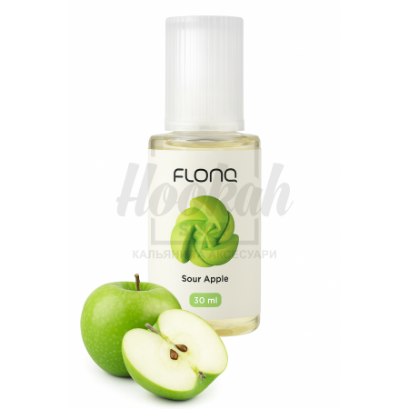 Жидкость Flonq Liquid Sour Apple (Кислое Яблоко) 30мл 5% Жидкость Flonq Liquid Sour Apple (Кислое Яблоко) 30мл 5%