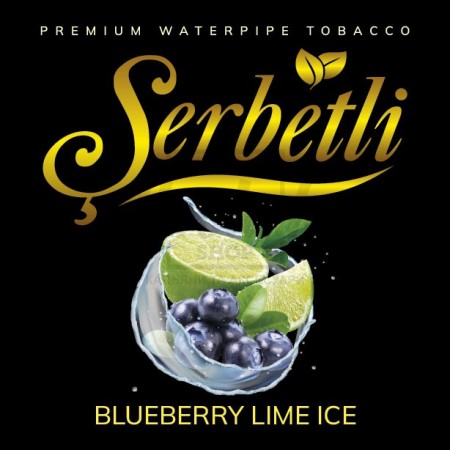 Тютюн Serbetli Blueberry Lime Ice (Чорниця Лайм Лід) 500 гр Тютюн Serbetli Blueberry Lime Ice (Чорниця Лайм Лід) 500 гр