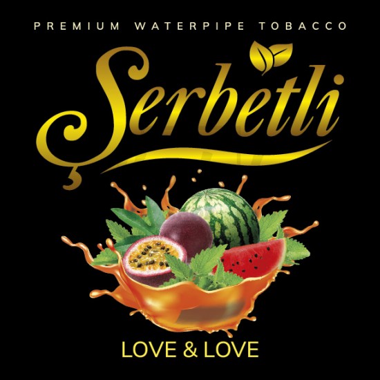 Тютюн Serbetli Love Love (Кавун Маракуя) 100 гр Тютюн Serbetli Love Love (Кавун Маракуя) 100 гр