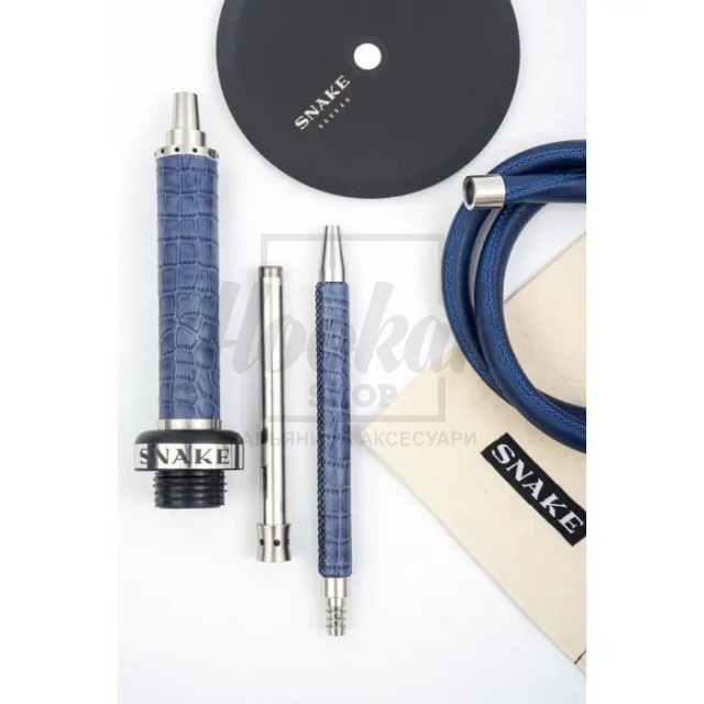 Шахта Snake Hookah Wild Blue Crocodile Шахта Snake Hookah Wild Blue Crocodile