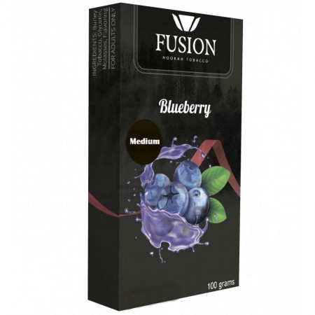 Тютюн Fusion Medium Blueberry (Ф'южн Чорниця) 100 гр Тютюн Fusion Medium Blueberry (Ф'южн Чорниця) 100 гр