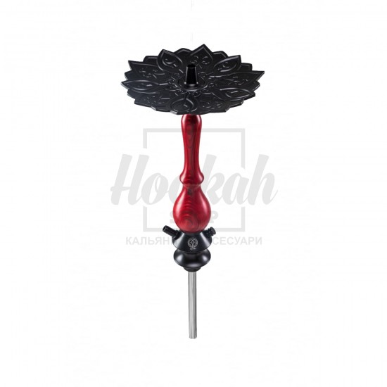 Шахта для кальяну Karma 3.1 RED червона + Блюдце