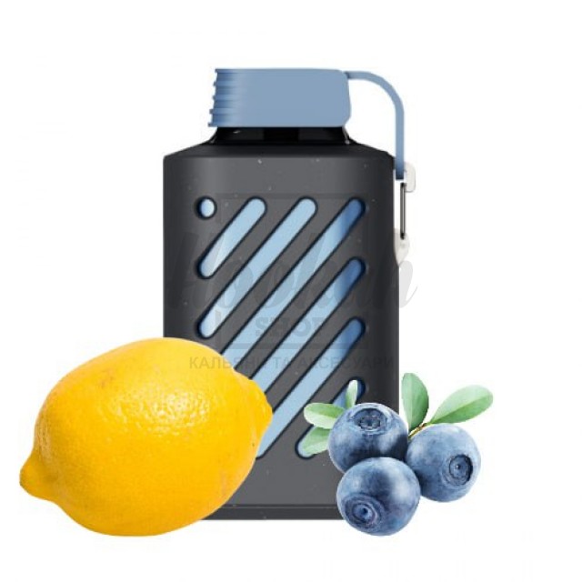 Электронная cигарета Vozol 10000 Blue Razz Lemon (Голубика Лимон)