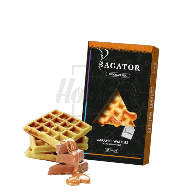 Бестабачная смесь Bagator Caramel Waffles (Карамельные Вафли) 50гр