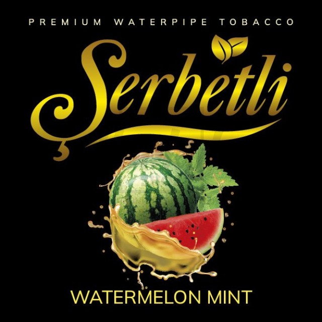 Тютюн Serbetli Watermelon Mint (Кавун М'ята) 500гр Тютюн Serbetli Watermelon Mint (Кавун М'ята) 500гр