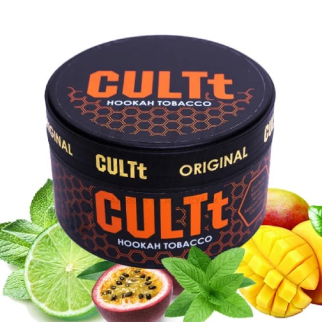 Тютюн CULT C07 Lime Mint Passion Fruit Mango (Лайм М’ята Маракуйя Манго) 100 г Тютюн CULT C07 Lime Mint Passion Fruit Mango (Лайм М’ята Маракуйя Манго) 100 г