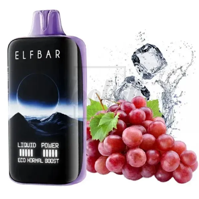 Електронна сигарета Elf Bar MoonNight 40000 Grape Ice (Виноград Лід) Електронна сигарета Elf Bar MoonNight 40000 Grape Ice (Виноград Лід)