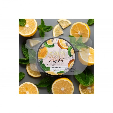 Заправка 420 Light Айс Лимон М'ята (Ice Lemon Mint) 250 g. Заправка 420 Light Айс Лимон М'ята (Ice Lemon Mint) 250 g.