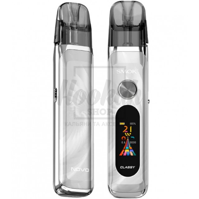 Багаторазова Pod-система Smok Novo Classy KIT Silver White