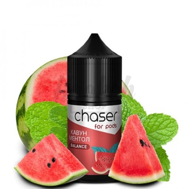 Рідина Chaser 5% 30мл ментол кавун Рідина Chaser 5% 30мл ментол кавун