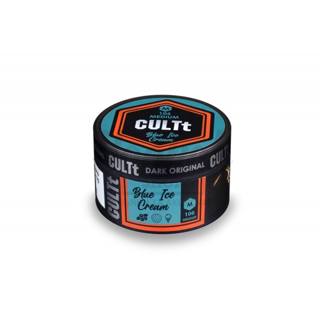 Заправка CULTt Medium #M106 Blue Ice Cream (Чорниця, Лічі, Морозиво) 100 g. Заправка CULTt Medium #M106 Blue Ice Cream (Чорниця, Лічі, Морозиво) 100 g.