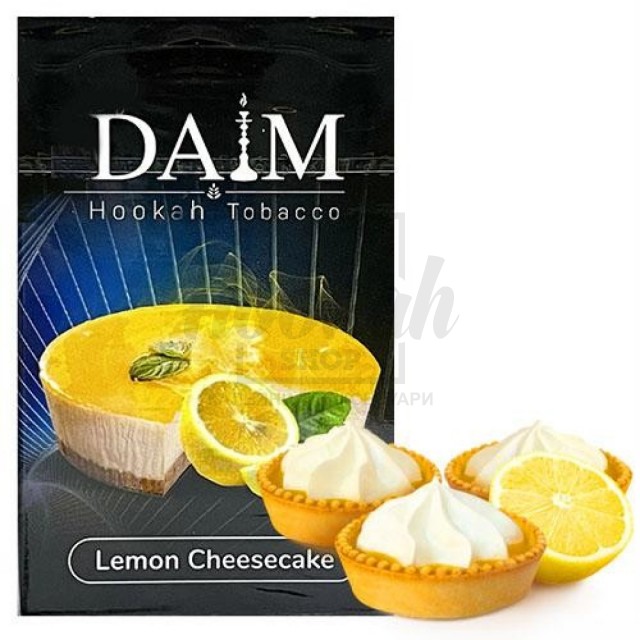 Тютюн Daim Lemon Cheesecake (лимонний чізкейк) 50 гр Тютюн Daim Lemon Cheesecake (лимонний чізкейк) 50 гр