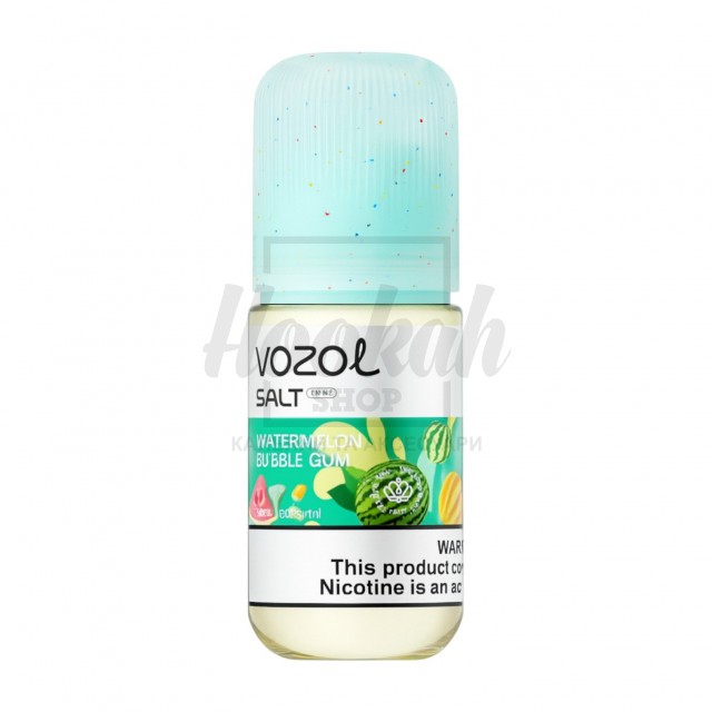 Рідина Vozol Watermelon Bubble Gum (Кавунова жуйка) 30мл 5% Рідина Vozol Watermelon Bubble Gum (Кавунова жуйка) 30мл 5%