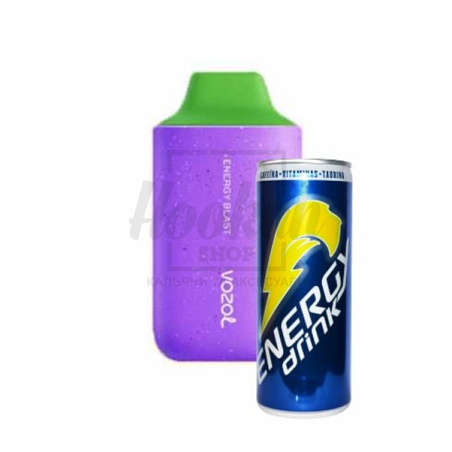 Електронна сигарета Vozol 6000 Energy Blast (енергетик) Електронна сигарета Vozol 6000 Energy Blast (енергетик)
