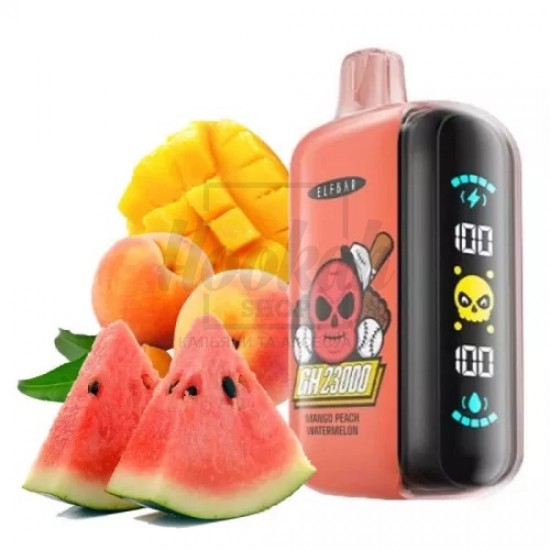 Електронна сигарета Elf Bar GH23000 Mango Peach Watermelon (манго персик кавун) Електронна сигарета Elf Bar GH23000 Mango Peach Watermelon (манго персик кавун)