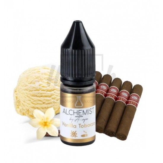 Рідина Alchemist Vanilla Tobacco (Тютюн з Ваніллю) 10мл 5% Рідина Alchemist Vanilla Tobacco (Тютюн з Ваніллю) 10мл 5%