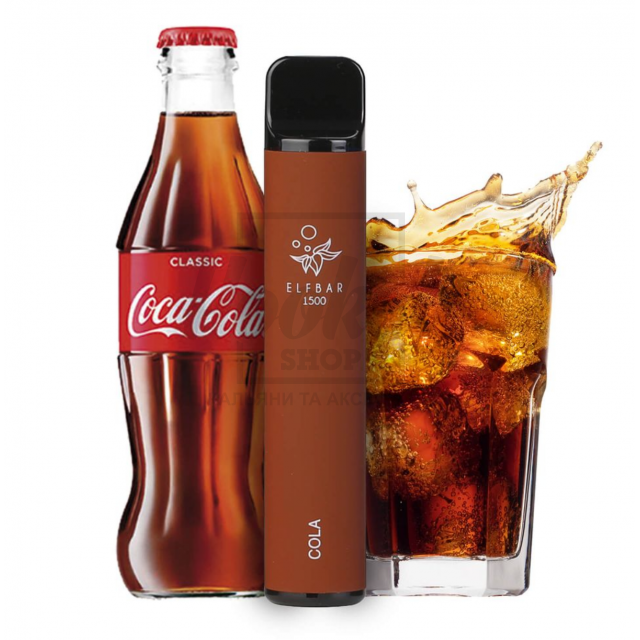 Електронна сигарета Elf Bar 1500 Cola (Кола) Електронна сигарета Elf Bar 1500 Cola (Кола)
