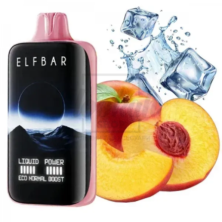 Электронная сигарета Elf Bar MoonNight 40000 Peach Ice (Персик Лед) Электронная сигарета Elf Bar MoonNight 40000 Peach Ice (Персик Лед)