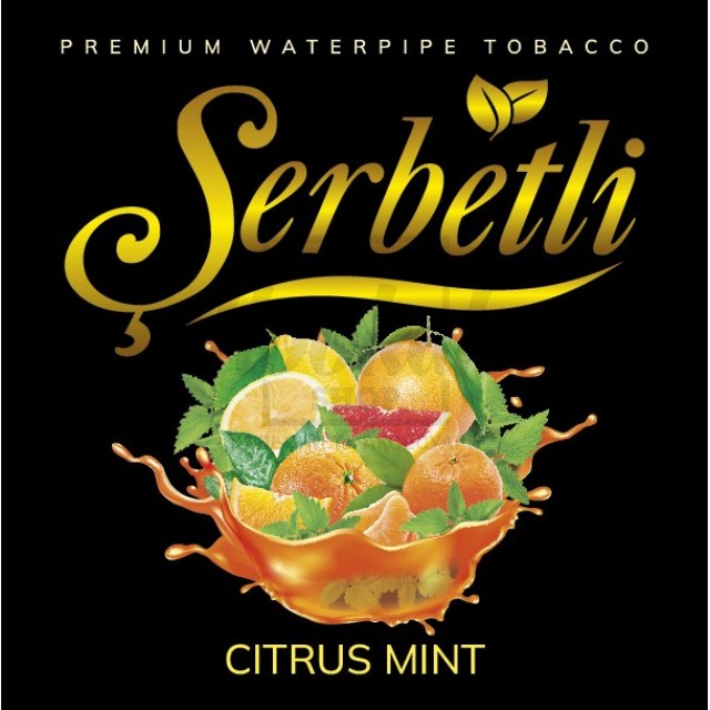 Тютюн Serbetli Citrus Mint (Апельсин Лимон Грейпфрут Мандарин М'ята) 100 гр Тютюн Serbetli Citrus Mint (Апельсин Лимон Грейпфрут Мандарин М'ята) 100 гр