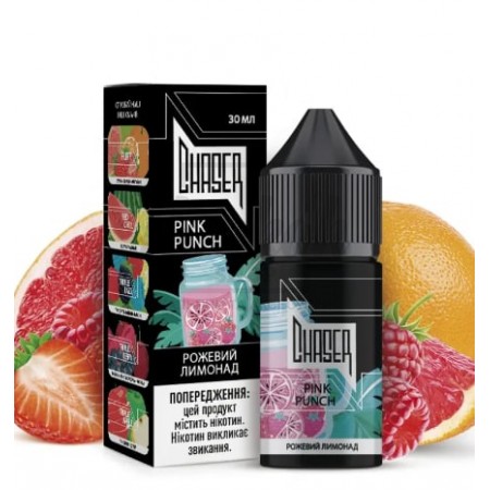 Жидкость Chaser Pink Punch (Розовый Лимонад) 30мл 5% Жидкость Chaser Pink Punch (Розовый Лимонад) 30мл 5%