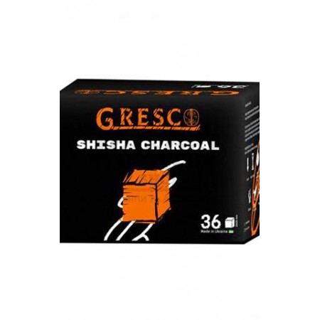 Вугілля горіхове Gresco картон (Греско) 0.5 кг кубик Вугілля горіхове Gresco картон (Греско) 0.5 кг кубик