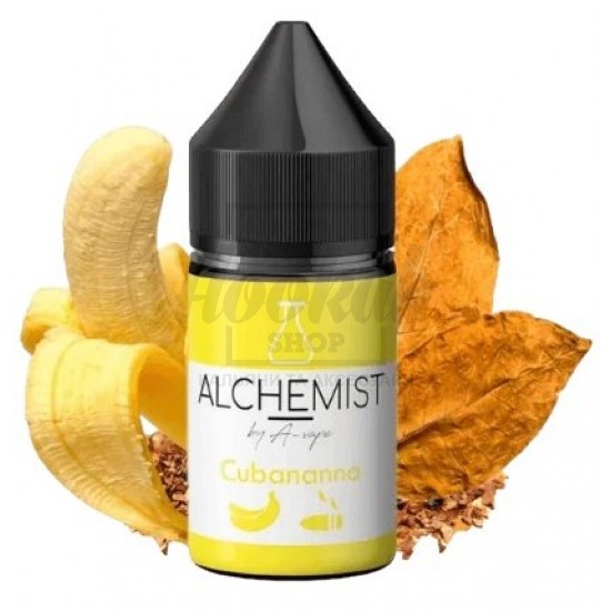 Рідина Alchemist Cubanana (Тютюн Банан) 30мл 5% Рідина Alchemist Cubanana (Тютюн Банан) 30мл 5%