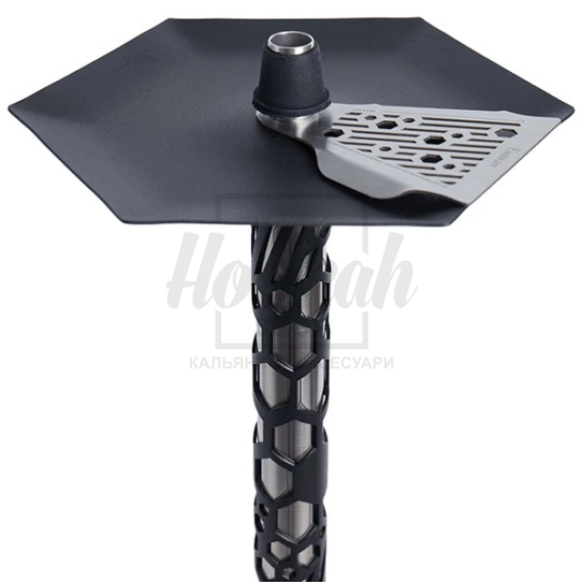 Кальян Embery Mono-H 4.0 Silver-Black Кальян Embery Mono-H 4.0 Silver-Black
