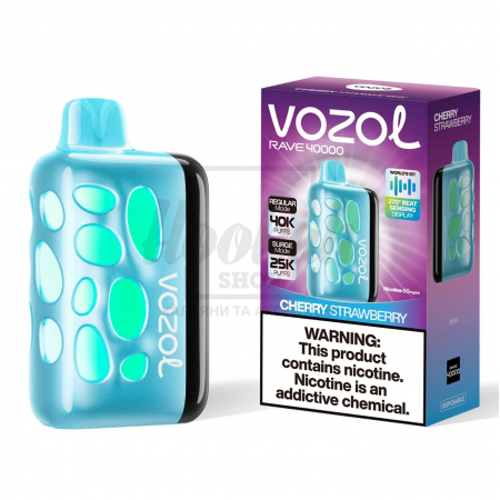 Електронна сигарета Vozol Rave 40000 Cherry Strawberry (Вишня Полуниця) Електронна сигарета Vozol Rave 40000 Cherry Strawberry (Вишня Полуниця)