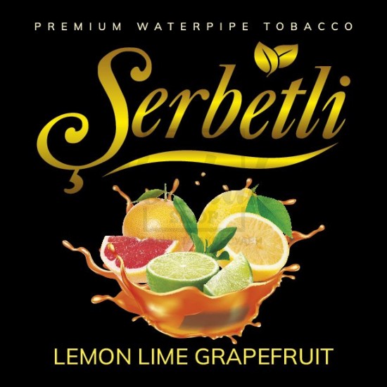 Табак Serbetli Lemon Lime Grapefruit (Лимон Лайм Грейпфрут) 500 гр