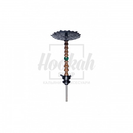 Шахта для кальяна Karma 1.1 Walnut green зеленый орех + блюдце