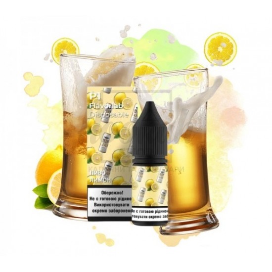 Рідина Набір Flavorlab Р1 Beer Lemon (Пиво Лимон) 10мл 5%