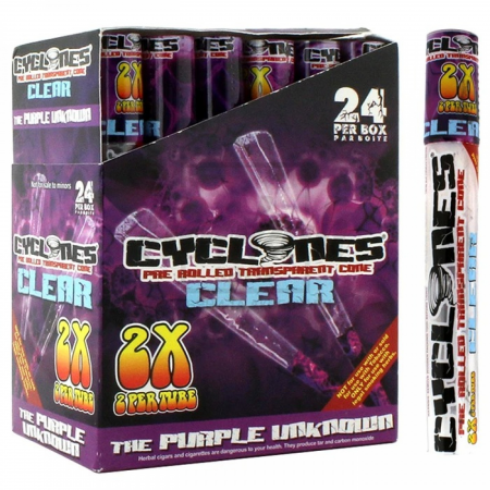 Конусы Cyclones Clear Purple 1¼"