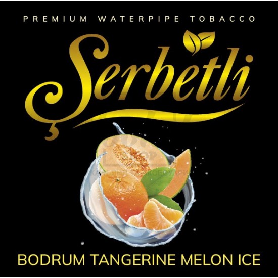 Тютюн Serbetli Ice Bodrum Tangerine Melon (Мандарин Диня Лід) 100 гр Тютюн Serbetli Ice Bodrum Tangerine Melon (Мандарин Диня Лід) 100 гр